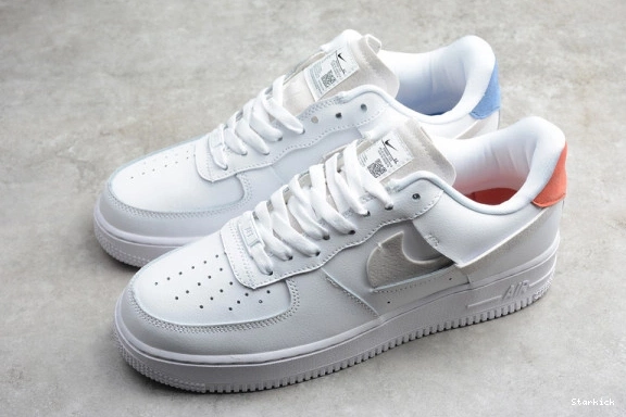 (W) 898889-103 White Air LX 1 Force Vandalised 1218